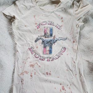 Ford Mustang Mighty Fine Brand Shirt, Sz Small
